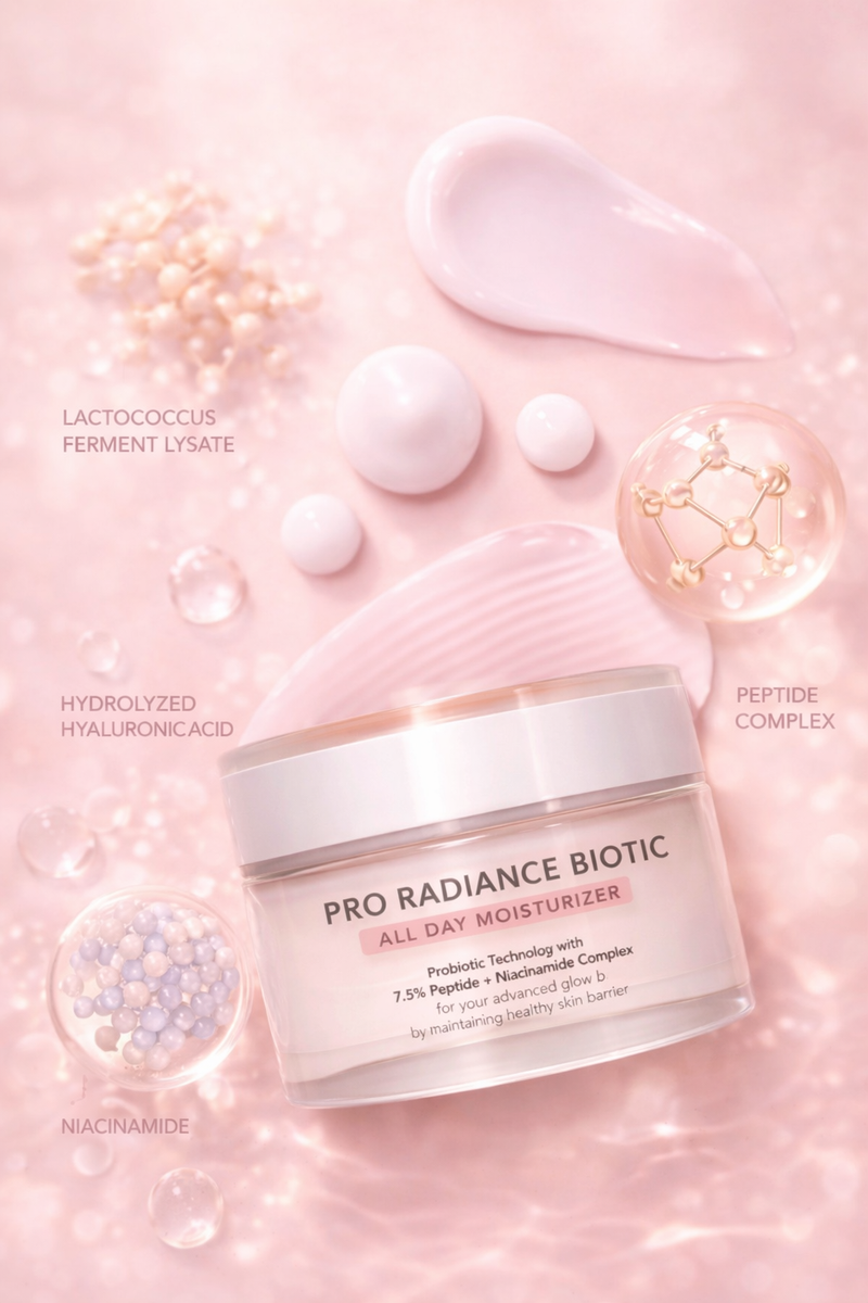 Pro Radiance Biotic All Day Moisturiser Gel Cream