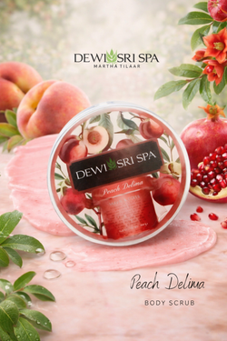 DEWI Spa Body Scrub Peach Delima - Mini Me
