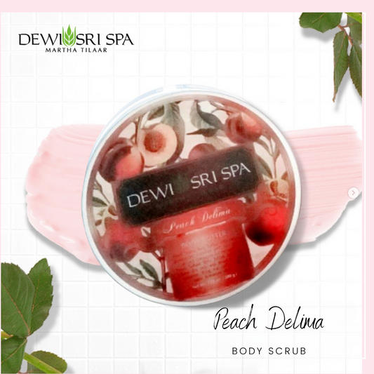DEWI Spa Body Scrub Peach Delima - Mini Me